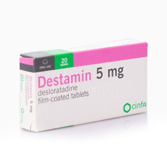 Destamin 5mg X 20 tabs